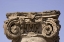 Picture of ITALY, POMPEII DETAILS OF A COLUMN PEDESTAL