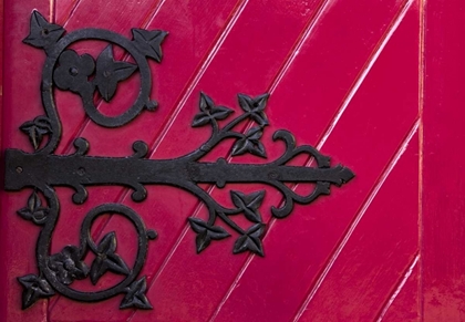 Picture of IRELAND, ENNIS CLOSE UP OF DOOR HING DETAIL