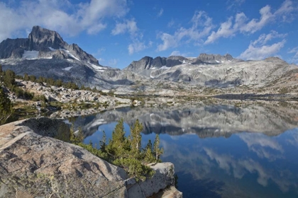 Picture of CA, INYO NF LANDSCAPE OF THOUSAND ISLAND LAKE