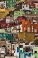 Picture of MEXICO, GUANAJUATO DETAIL OF HOMES ON HILLSIDE