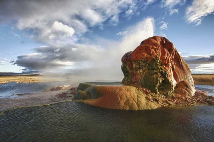 Picture of NEVADA, GERLACH FLY GEYSER AT SUNRISE