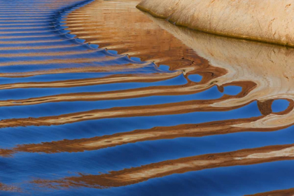 Picture of UTAH, GLEN CANYON REFLECTION IN LAKE POWELL