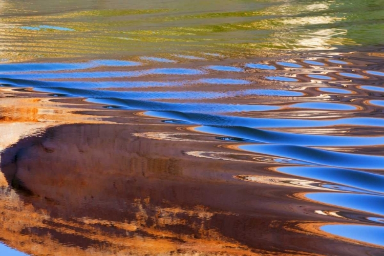 Picture of UTAH, GLEN CANYON REFLECTION IN LAKE POWELL