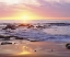 Picture of CA, SAN DIEGO SUNSET CLIFFS BEACH AT SUNSET