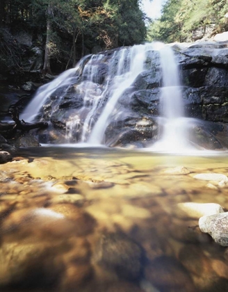 Picture of USA, NEW YORK, A WATERFALL IN THE ADIRONDACKS