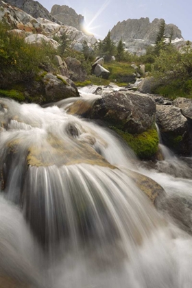 Picture of CALIFORNIA, INYO NF STREAM FLOWING TO EDIZA LAKE