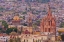 Picture of MEXICO OVERVIEW OF THE PARROQUIA CHURCH AND CITY