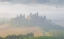 Picture of ITALY, TUSCANY BELVEDERE HOUSE IN MORNING FOG