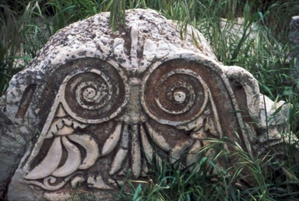 Picture of TURKEY, EPHESUS RUINED ROMAN COLUMN