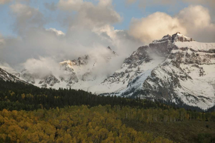 Picture of CO, SNEFFELS RANGE CLOUD OVER MOUNTAIN LANDSCAPE