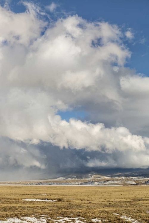 Picture of CO, SOUTH PARK WINTER CLOUDS OVER WILKERSON PASS