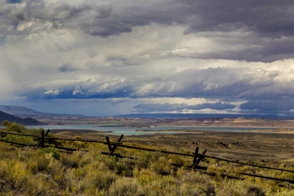 Picture of MONTANA LANDSCAPE OF FLAMING GORGE NRA