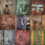 Picture of MEXICO COLLAGE OF DOOR DETAILS IN CITY