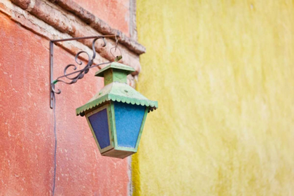 Picture of MEXICO TRADITIONAL STREET LAMP ON WALL