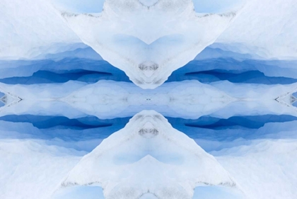 Picture of ARGENTINA, PATAGONIA ABSTRACT OF GLACIER ICE