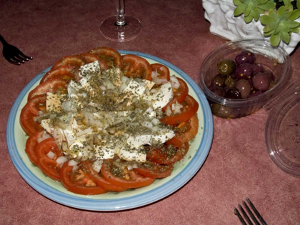 Picture of ITALY, POSITANO PLATE OF ANTIPASTI APPETIZER