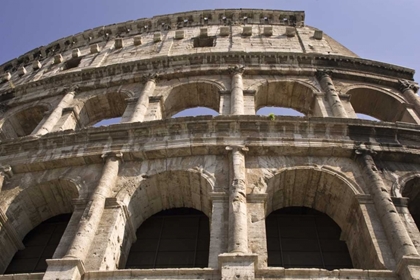 Picture of ITALY, ROME EXTERIOR OF THE ANCIENT COLOSSEUM