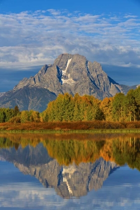 Picture of WYOMING, GRAND TETON NP SUNRISE ON SNAKE RIVER