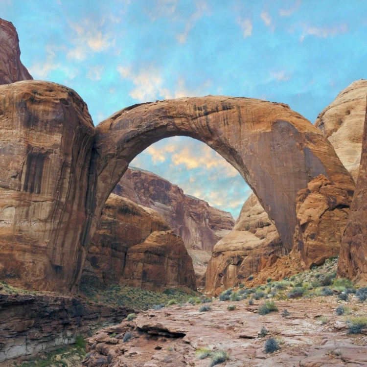 Picture of ARIZONA RAINBOW BRIDGE ARCH IN GLEN CANYON NRA