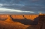 Picture of UTAH, DEAD HORSE POINT SP SUNRISE ON CANYON