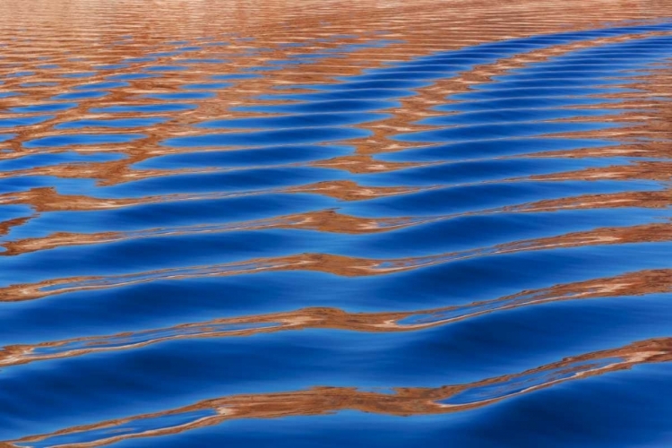 Picture of UTAH, GLEN CANYON REFLECTION IN LAKE POWELL