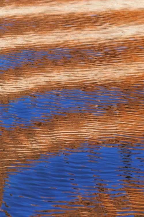 Picture of UTAH, GLEN CANYON REFLECTION IN LAKE POWELL