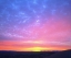 Picture of CA, SAN DIEGO, SUNRISE CLOUDS OVER THE DESERT