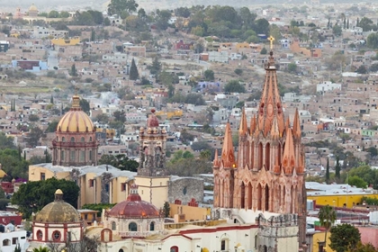 Picture of MEXICO CITY OVERVIEW WITH LA PARROQUIA CATHEDRAL