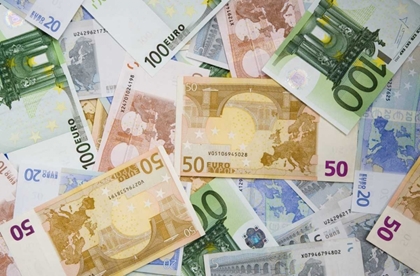 Picture of MONTAGE OF MISCELLANEOUS EURO CURRENCY