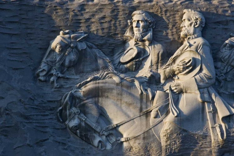 Picture of GA, ATLANTA CARVING ON STONE MOUNTAIN