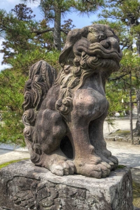 Picture of JAPAN LION/DOG IDOL AT CHIONJI TEMPLE