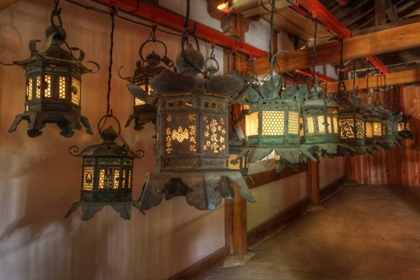 Picture of JAPAN, KYOTO INTERIOR OF SHINTO SHRINE