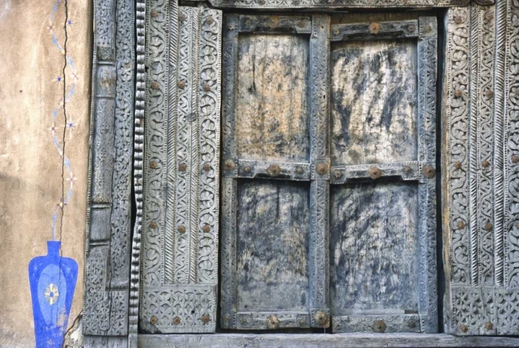 Picture of NEW MEXICO, SANTA FE OLD DOORWAY