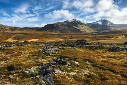 Picture of ICELAND, SNAEFELLSNES PENINSULA AUTUMN LANDSCAPE