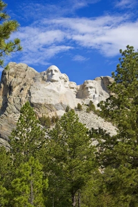 Picture of SOUTH DAKOTA OVERVIEW OF MOUNT RUSHMORE