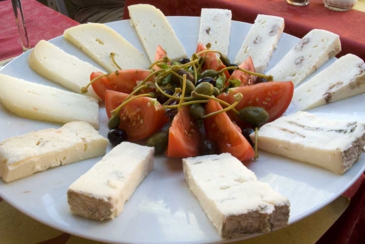 Picture of ITALY, VERNAZZA ANTIPASTI DISH