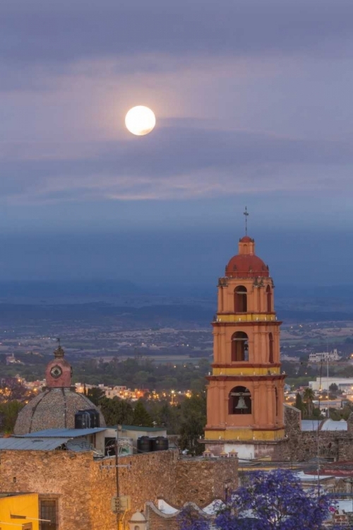 Picture of MEXICO, SAN MIGUEL DE ALLENDE FULL MOON