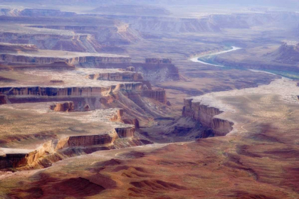 Picture of UT, CANYONLANDS NP GREEN RIVER OVERLOOK