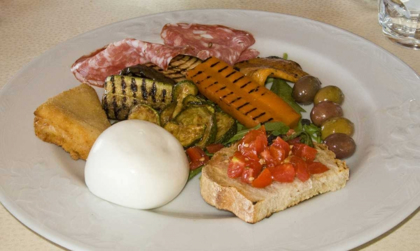 Picture of ITALY, NAPLES VARIETY OF ANTIPASTI APPETIZERS