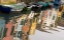 Picture of ITALY, VENICE, BURANO ROW OF BOATS AND HOUSES