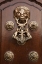 Picture of PERU, LIMA DOOR KNOCKER ON BASILICA CATHEDRAL