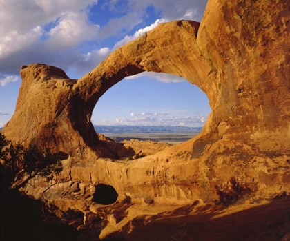 Picture of UTAH, ARCHES NP DOUBLE O ARCH