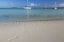 Picture of BAHAMAS, EXUMA ISLAND FOOTPRINTS AND SAILBOATS