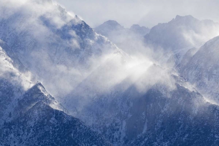 Picture of CA, LONE PINE SIERRA MTS FROM ALABAMA HILLS