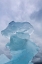Picture of AK, GLACIER BAY NP ICE FORMATION AND CLOUDS