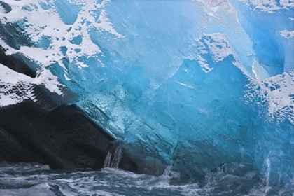 Picture of SOUTH GEORGIA ISLAND, IRIS BAY HERZ GLACIER