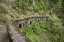 Picture of OR, COLUMBIA GORGE STONE WALL NEXT TO TRAIL