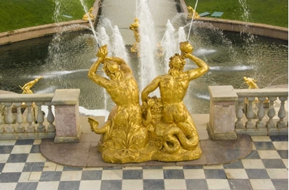 Picture of RUSSIA SAMSON FOUNTAIN AT PETERHOF