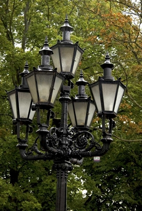 Picture of ESTONIA, TALLINN STREET LAMP DETAIL