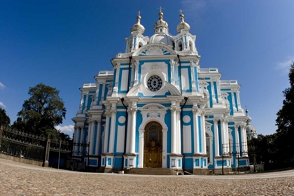 Picture of RUSSIA, ST PETERSBURG SMOLNY CATHEDRAL